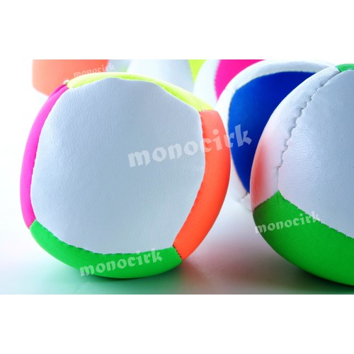 balle jonglerie cube PRO 63mm 110g blanc-fluo, magasin cirque Nantes