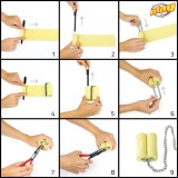 copy of copy of bolas feu double FNG mèche 100mm 570g