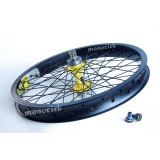 roue monocycle trial 19" ISIS 48 rayons QU-AX