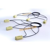 paire éventails feu LOTUS Firelovers 3 branches 570g kevlar 50mm