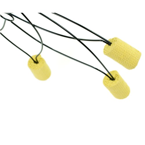 Paire éventails feu LOTUS 3 branches, magasin cirque jonglerie Nantes