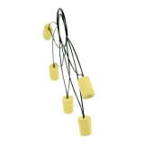 Paire éventails feu LOTUS 5 branches, magasin cirque jonglerie Nantes