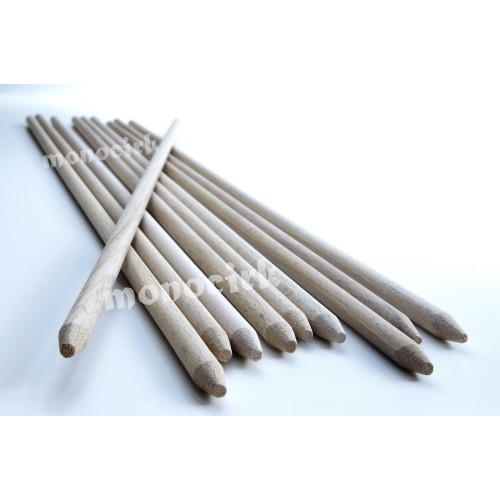 baguettes longues 65cm en bois pour assiette chinoise lot x10