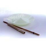 assiette chinoise PLAY phospho avec baguette, magasin cirque Nantes 44