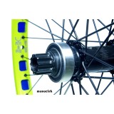 roue monocycle ISIS 24" ultra légère, montage personnalisé à Nantes