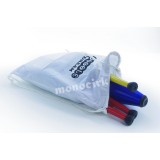 sac à dos blanc pour massues, balles, matériel cirque, magasin Nantes