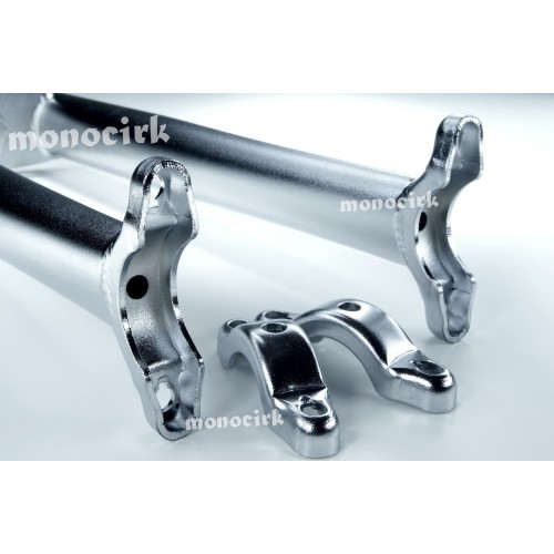 monocycle cadre 20" freestyle Silverfish chrome, magasin cirque Nantes