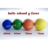 balle rebond 60mm G-FORCE 120g