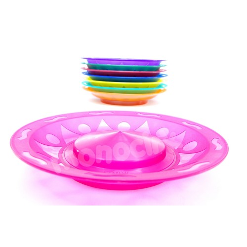 assiette chinoise HENRYS transparente, matériel cirque magasin Nantes