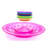 assiette chinoise HENRYS transparente, matériel cirque magasin Nantes