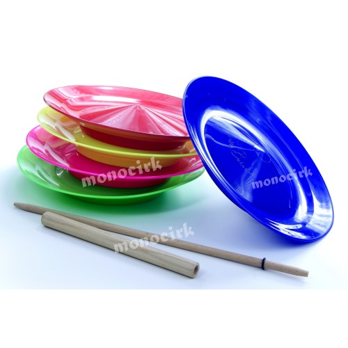 assiette chinoise Babache souple + baguette bois démontable