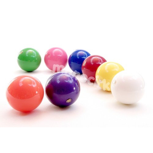 balle jonglerie Bubble Mister Babache 63mm coque brillante