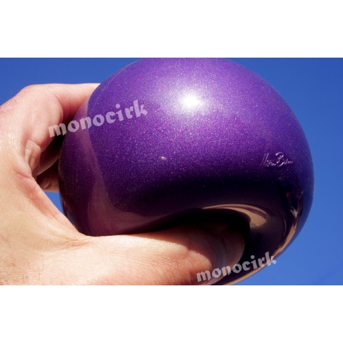 balle jonglerie contact scène Babache 100m molle légère violette glitter
