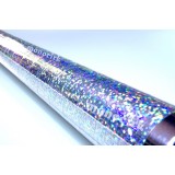 bâton du diable golo conique glitter argent Babache, jonglerie Nantes