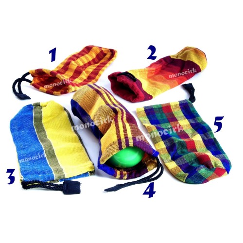 petit sac rasta rangement 3-4 balles jonglerie, magasin cirque Nantes