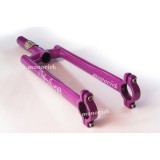 monocycle cadre fourche acier 20" NIMBUS violet, magasin Nantes 44