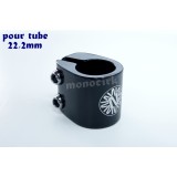 collier monocycle NIMBUS 2 vis diamètre int 25,4mm noir