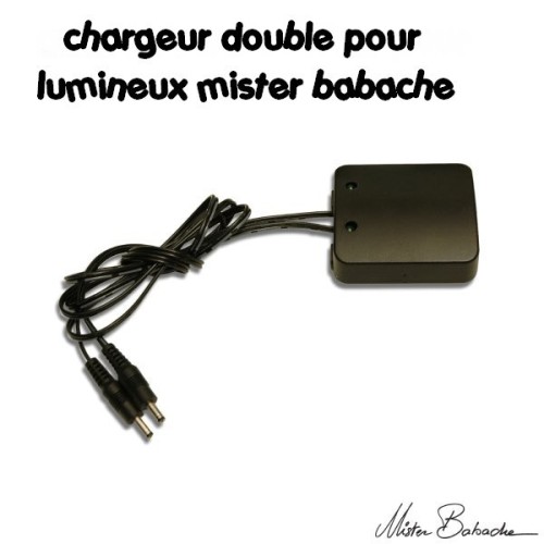 chargeur LED Mister Babache double connexion