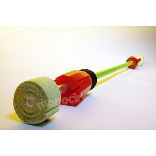 bâton du diable feu fleurs silicone mèche kevlar 25mm Juggle Dream