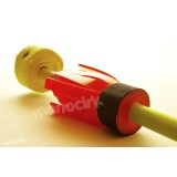 bâton du diable FEU fleurs silicone, magasin jonglerie Nantes cirque