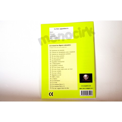 livret découverte bâton du diable Babache, Nantes magasin jonglerie