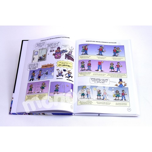 livre "découverte de la jonglerie" 80 pages par Mister Babache en bande dessinée