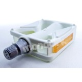 pédales freestyle blanches en plastique, magasin monocycles Nantes 44