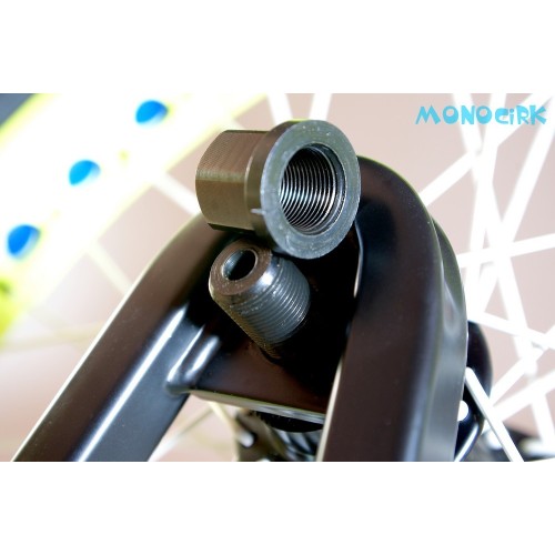 axe KOXX BC Wheel, Roue Impossible, monocycles à la carte Nantes 44