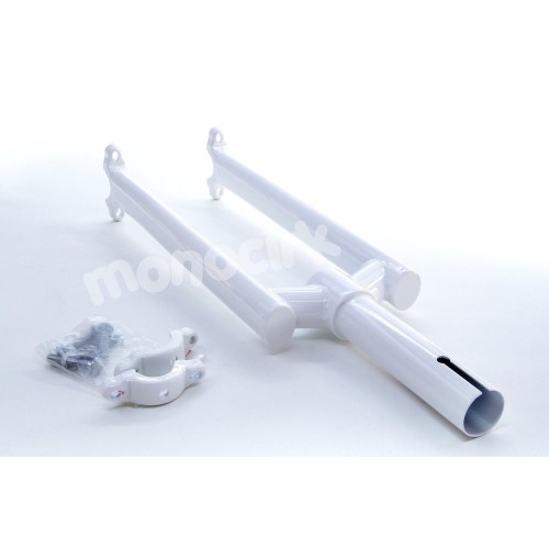 cadre 20" monocycle Koxx One DEVIL acier blanc