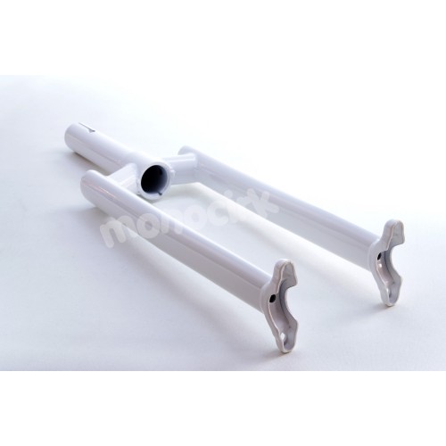 monocycle cadre 20" blanc Koxx Devil, magasin cirque Nantes Bretagne