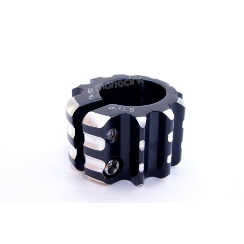 collier serrage KOXX COCK RING noir 2 vis