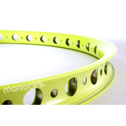 jante 26" TWOFOUR jaune fluo LIGHT, Nantes magasin cirque monocycle
