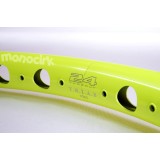 jante 26" TWOFOUR jaune fluo LIGHT, Nantes magasin cirque monocycle