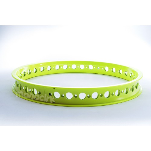 jante 19" x48mm trial TRY ALL 36 rayons jaune fluo