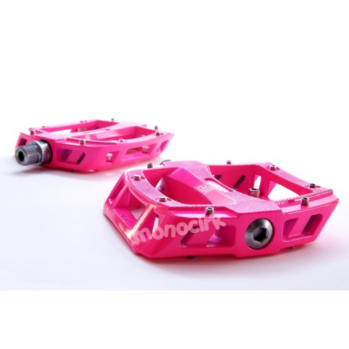 pédales BMX trial aluminium TRY ALL Superstar roses