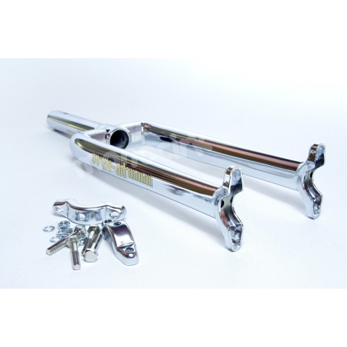 monocycle cadre fourche acier 20" Profi chrome, magasin cirque Nantes