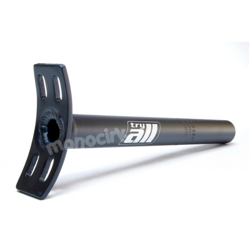 tube selle monocycle 27,2mm aluminium Try All noir