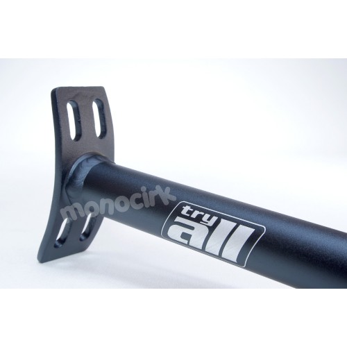 monocycle tige selle 27,2mm aluminium Try All noir, magasin Nantes 44