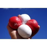 jonglerie balle cube 62mm blanche 110g, magasin cirque Nantes Bretagne