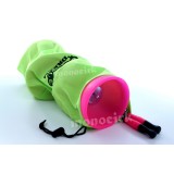 petit sac vert fluo pour accessoires jonglerie, magasin cirque Nantes