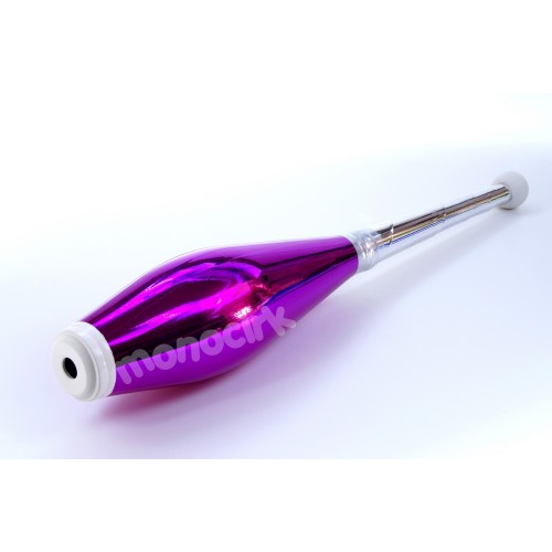 HENRYS massue PIROUETTE métallisée unie 52cm