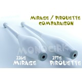 jonglerie massue Henrys MIRAGE blanche, magasin cirque Nantes 44