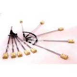 éventails feu GORA 5 branches pliables