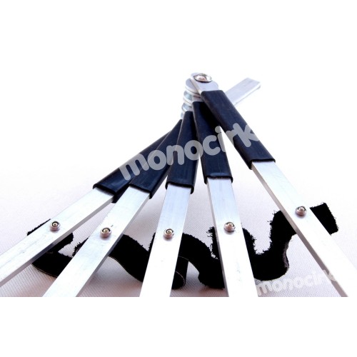 éventails feu GORA pliables 5 branches, magasin jonglerie Nantes