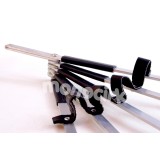 éventails feu GORA pliables 5 branches, magasin jonglerie Nantes