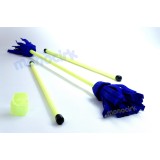 bâton du diable fleurs NEO FLUO jaune, magasin Nantes cirque jonglerie