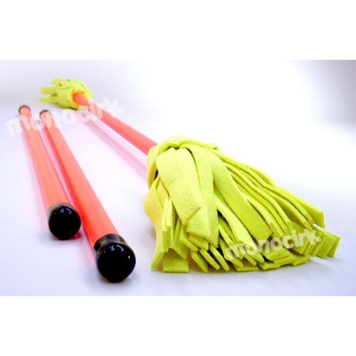 bâton du diable fleurs NEO FLUO orange