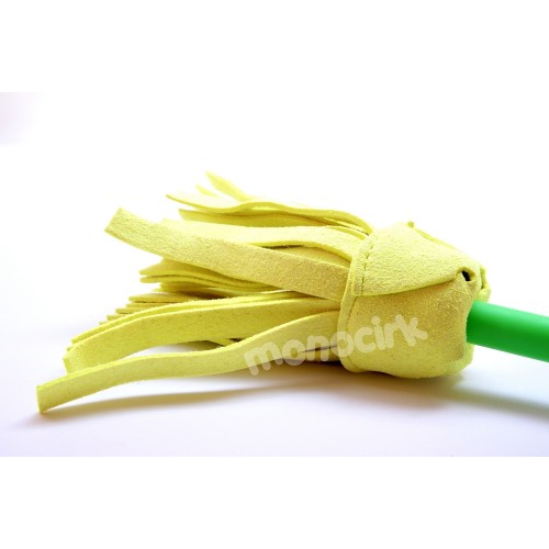 bâton du diable fleurs NEO FLUO vert, magasin Nantes cirque BREIZH