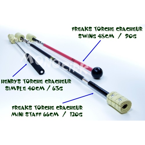 copy of torche cracheur feu PLAY courte 30cm