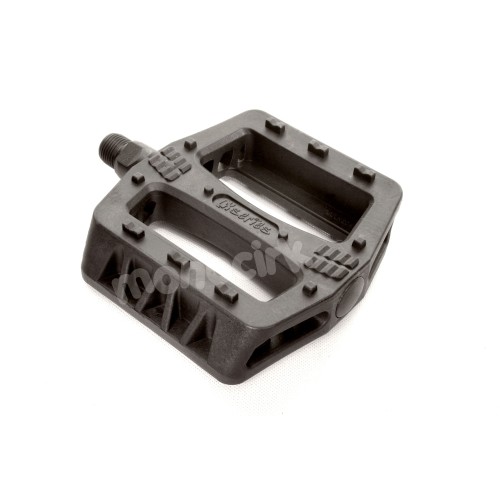 pédales BMX nylon noires cross, magasin monocycles cirque Nantes 44